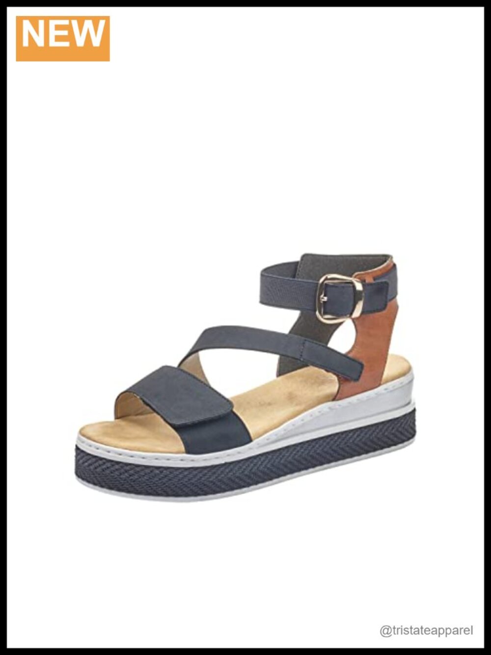 Rieker Fisherman Sandal Synthetic Ankle Strap Lightweight Women's